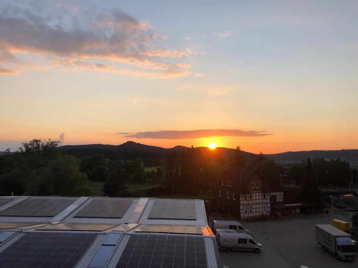 Turmwohnung Im 2 Obergeschoss Deensen Exteriér fotografie